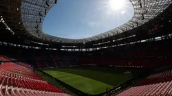 General view inside the stadium on MD-1 ahead of the UEFA Champions League Final 2026