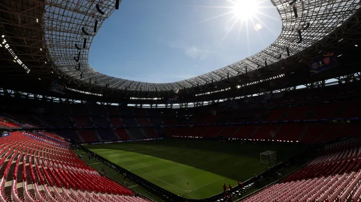 General view inside the stadium on MD-1 ahead of the UEFA Champions League Final 2026