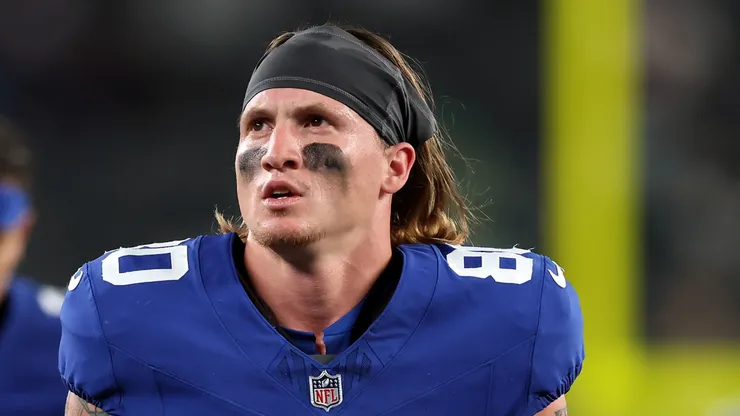 Gunner Olszewski wide receiver of the New York Giants