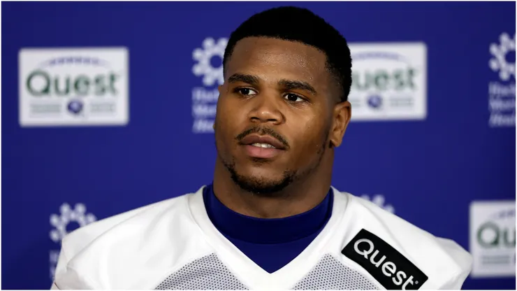 Abdul Carter #51 of the New York Giants