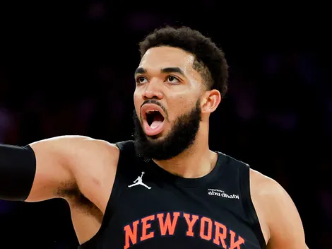 Knicks’ Karl-Anthony Towns makes Spider-Man reference while speaking about his first NBA Finals appearance