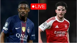 PSG face Arsenal in the Champions League final.