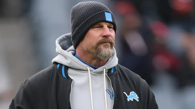 Head coach Dan Campbell of the Detroit Lions.