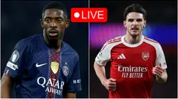 PSG face Arsenal in the Champions League final.