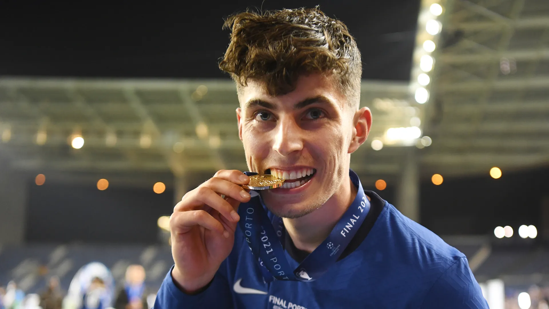 Kai Havertz with Chelsea in 2021