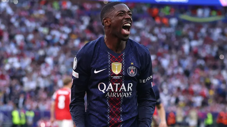 Ousmane Dembele of Paris Saint-Germain.