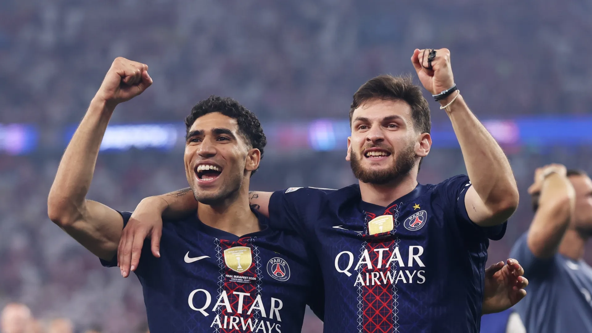 Party like it’s 2025: PSG are back-to-back champions.