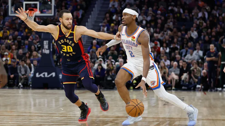 Stephen Curry and Shai Gilgeous-Alexander