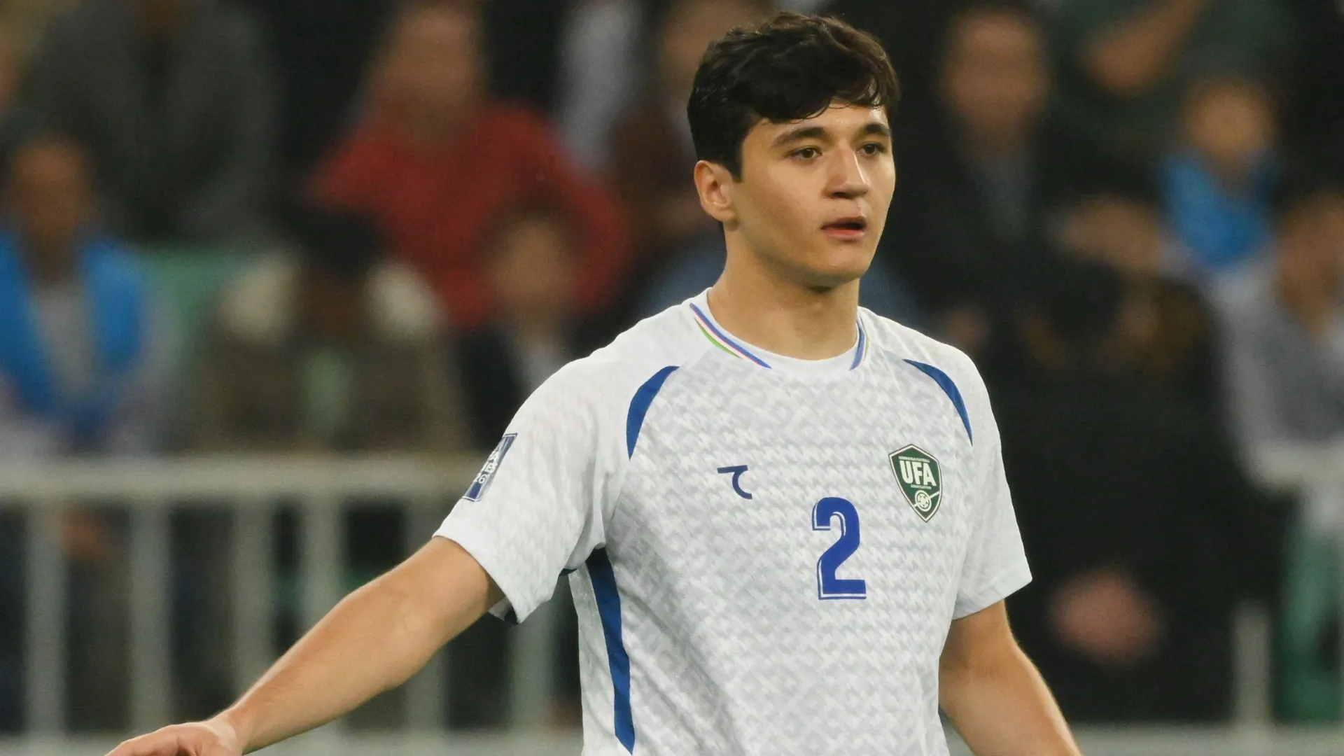 Abdukodir Khusanov of Uzbekistan – Anvar Ilyasov/Getty Images
