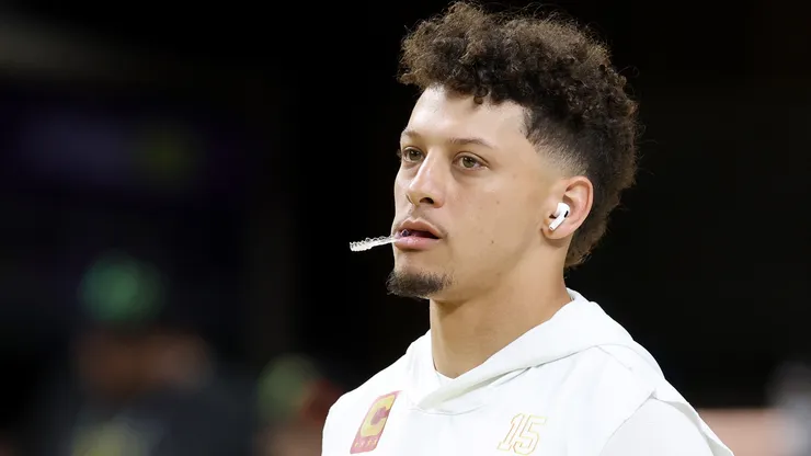 Patrick Mahomes #15 of the Kansas City Chiefs.