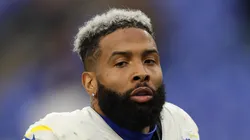 Odell Beckham Jr. at M&T Bank Stadium in Baltimore, Maryland.
