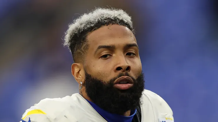 Odell Beckham Jr. at M&T Bank Stadium in Baltimore, Maryland.