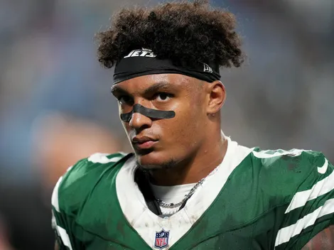 Braelon Allen participates on NY Jets OTAs