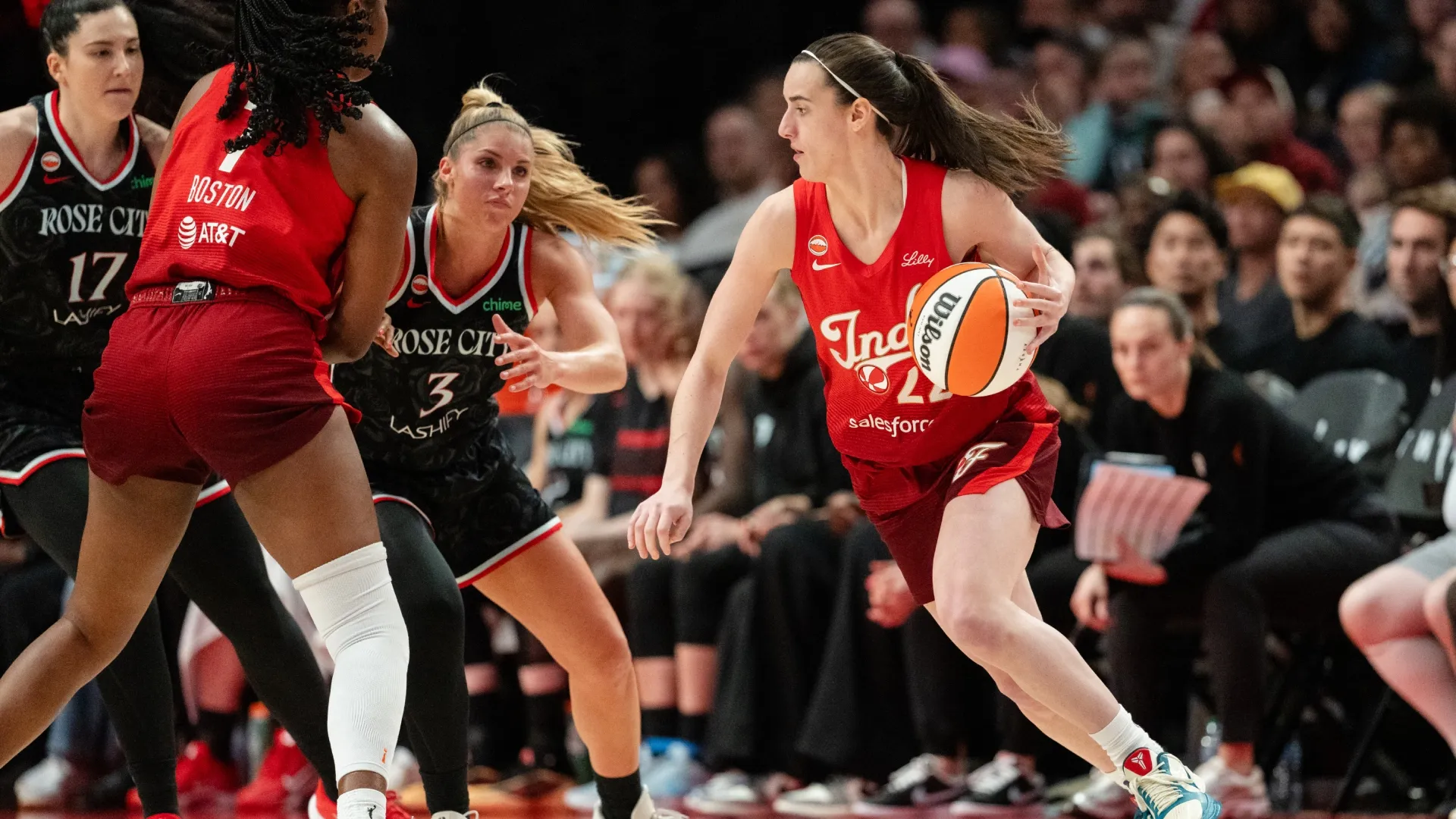 Caitlin Clark vs Fire