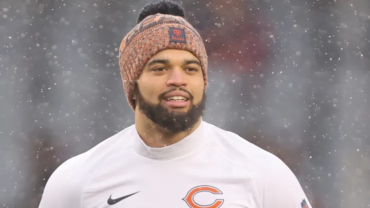 Caleb Williams #18 of the Chicago Bears