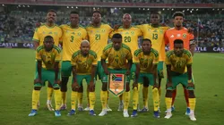 South Africa during a International Friendly match.
