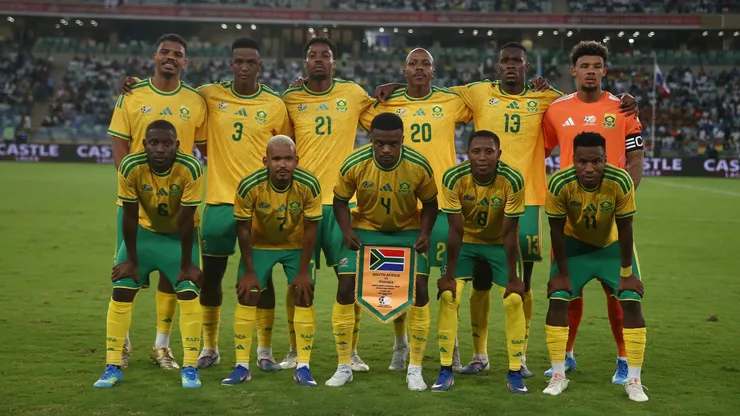 South Africa during a International Friendly match.