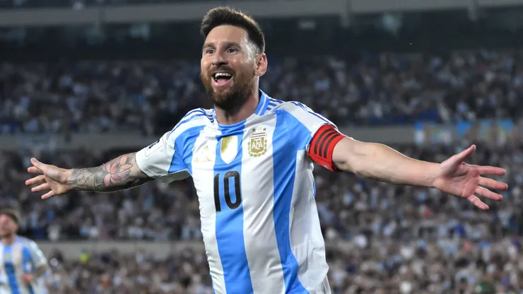 Lionel Messi during the FIFA World Cup 2026 South American Qualifier match
