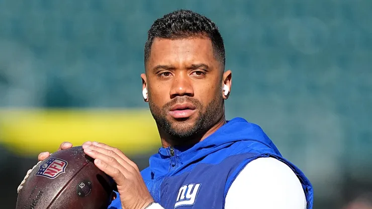 Russell Wilson at Lincoln Financial Field.