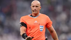 Referee Szymon Marciniak looks on during the FIFA World Cup Qatar 2022 Final match