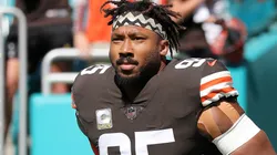 Myles Garrett #95 joins Rams.