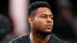 JuJu Smith-Schuster at Allegiant Stadium in Las Vegas, Nevada.