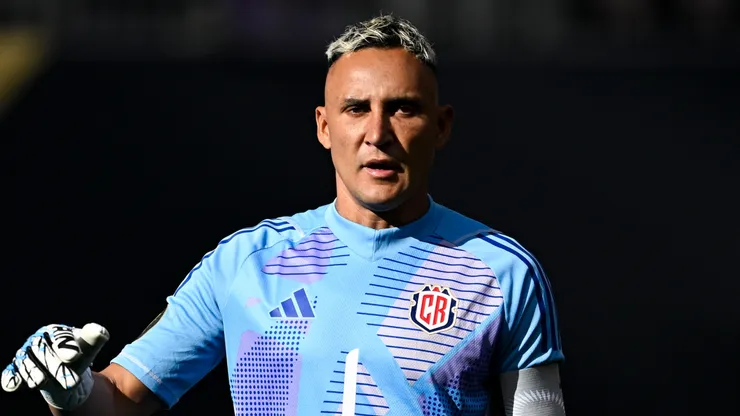 Keylor Navas #1 of Costa Rica at U.S. Bank Stadium.