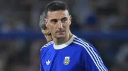 Lionel Scaloni of Argentina at Estadio Alberto J. Armando in Buenos Aires.