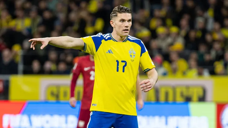 Viktor Gyokeres of Sweden