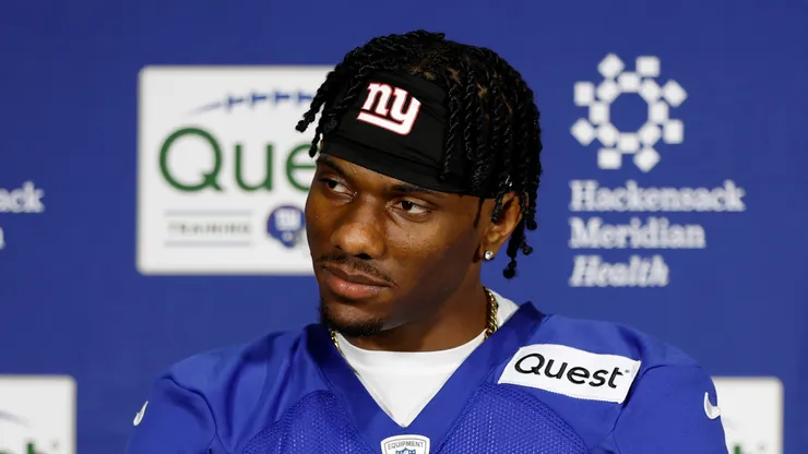 Malik Nabers at Quest Diagnostics Training Center.