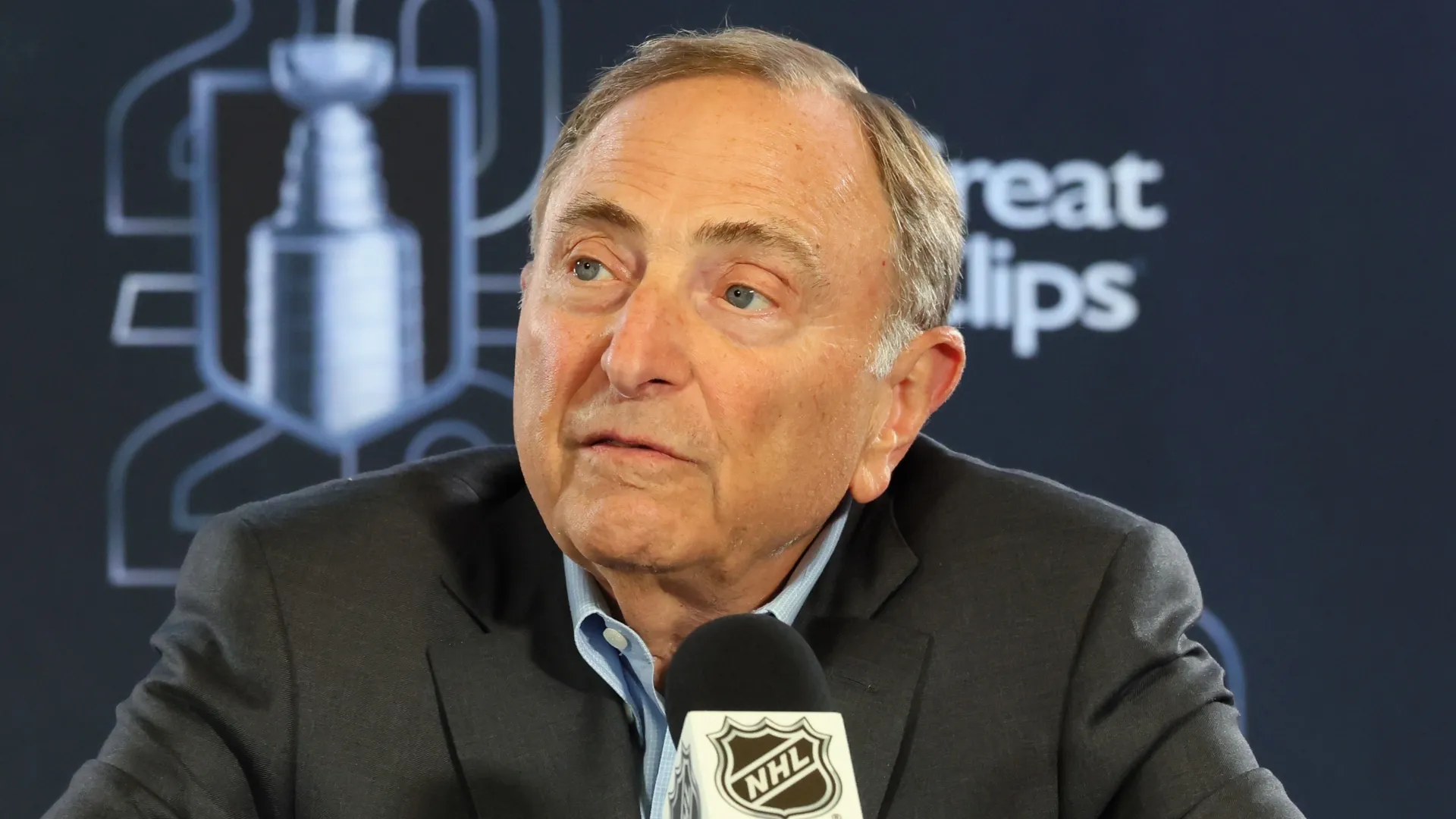 Gary Bettman, NHL commissioner.