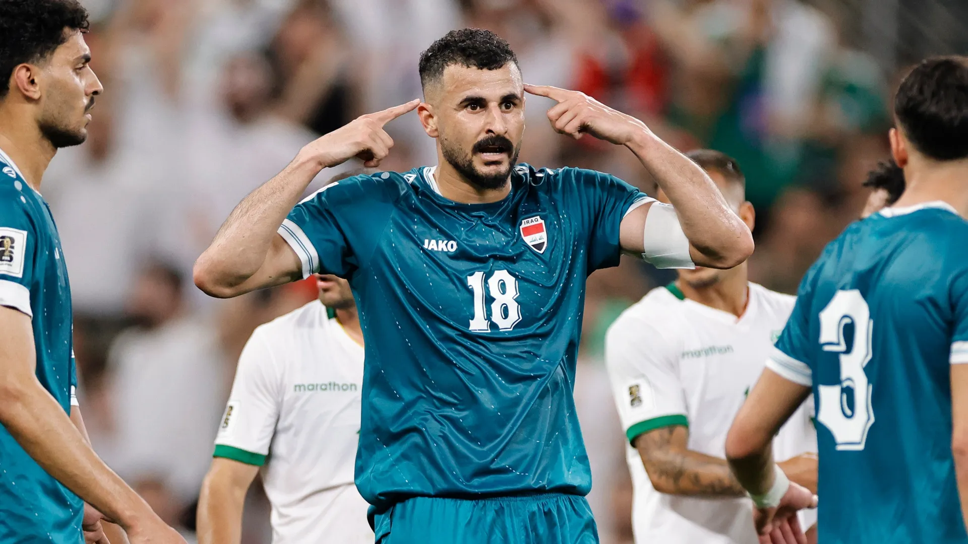 Aymen Hussein of Iraq – Rodrigo Oropeza/Getty Images