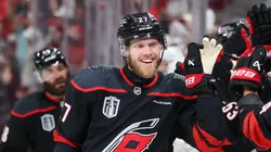 Nikolaj Ehlers during the 2026 Stanley Cup Final at Lenovo Center.