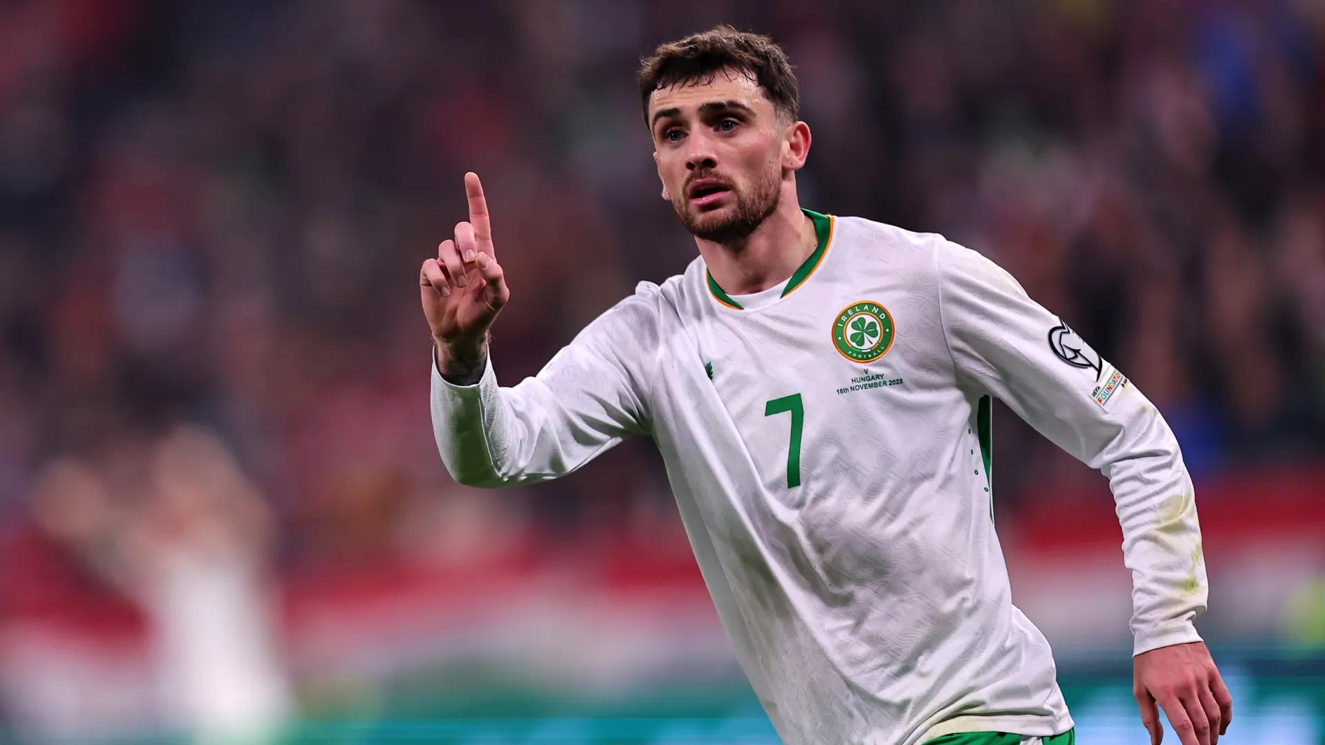 Troy Parrott of Republic of Ireland – David Balogh/Getty Images
