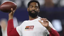 Jacoby Brissett #7 of the Arizona Cardinals.