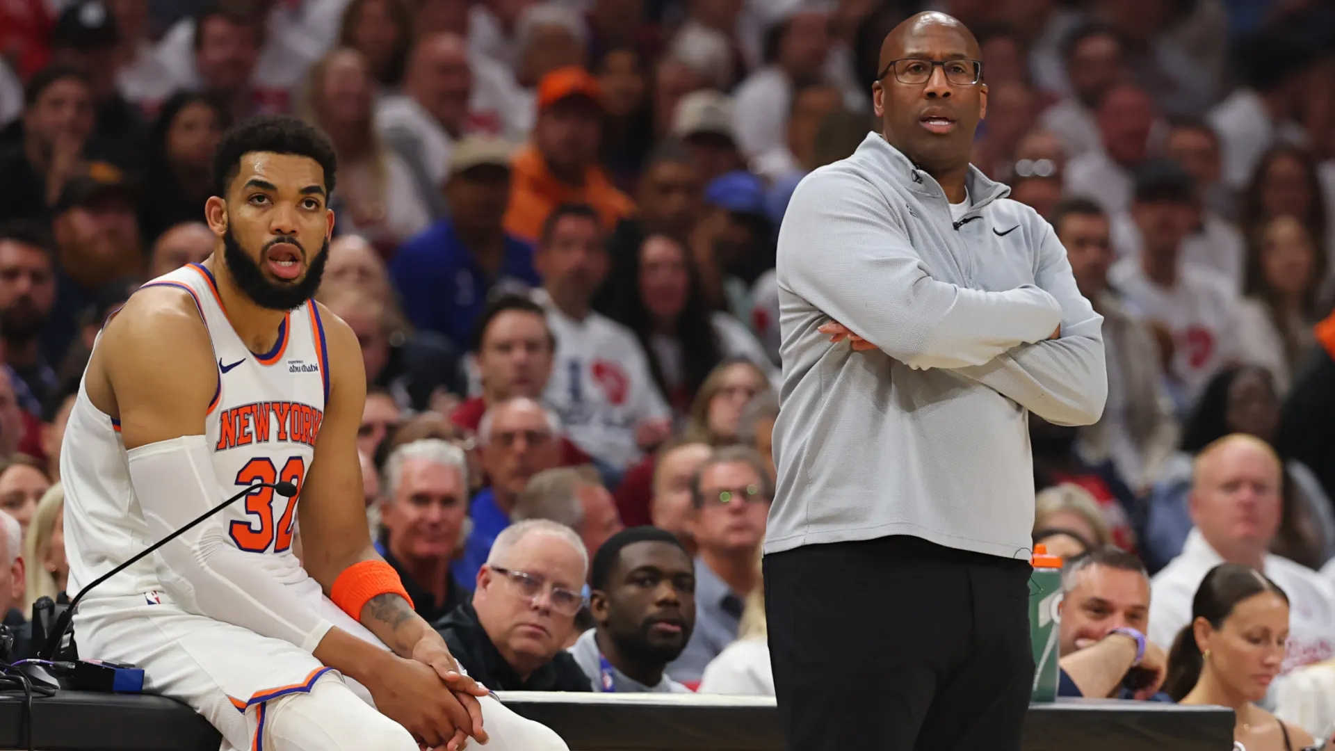 Mike Brown during the second quarter against the Cavaliers in Game Four of the NBA Eastern Conference Finals (Source: Gregory Shamus/Getty Images)