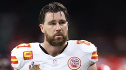 Travis Kelce tight end of the Kansas City Chiefs