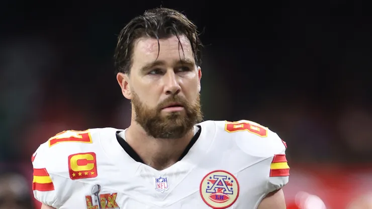 Travis Kelce tight end of the Kansas City Chiefs