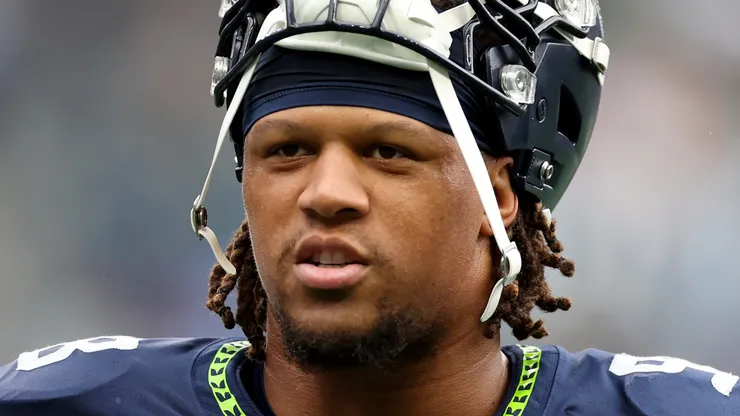 Roy Robertson-Harris of the New York Giants tore his Achilles.