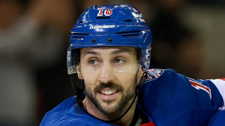 Vincent Trocheck of the New York Rangers at Madison Square Garden.