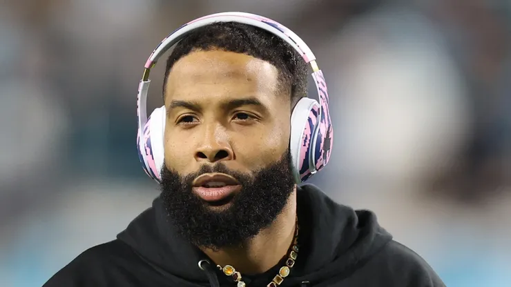 Odell Beckham Jr wide receiver of the Giants