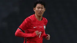 Son Heung Min of South Korea during an international friendly.