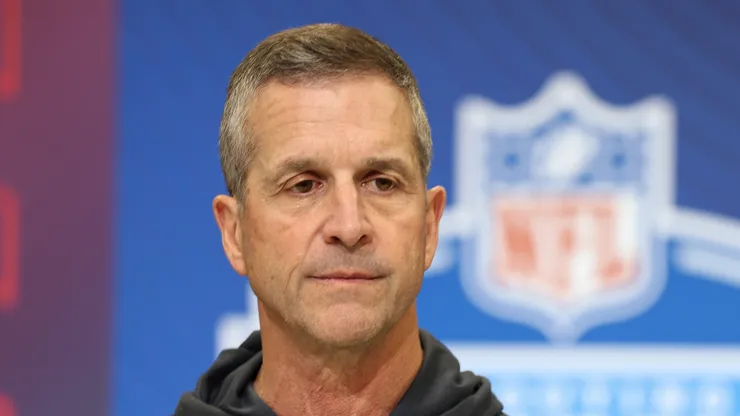 John Harbaugh head coach of the New York Giants