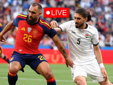 Spain vs Iraq LIVE
