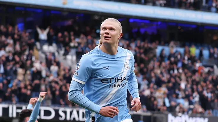 Erling Haaland of Manchester City.