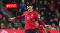 Patrik Schick of Czechia scores.