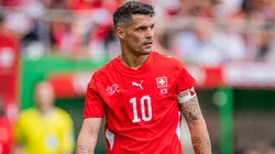 Granit Xhaka of Switzerland