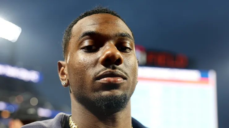 Malik Nabers wide receiver of the New York Giants