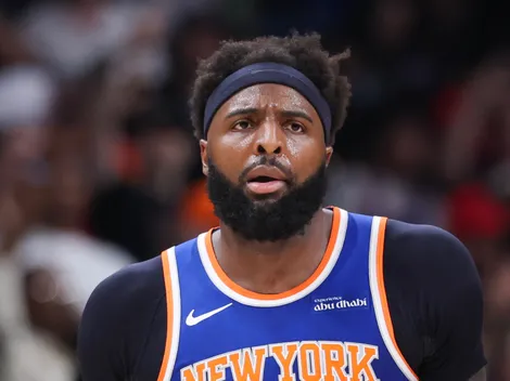 Is Mitchell Robinson playing today for NY Knicks vs Spurs in Game 2 of 2026 NBA Finals?