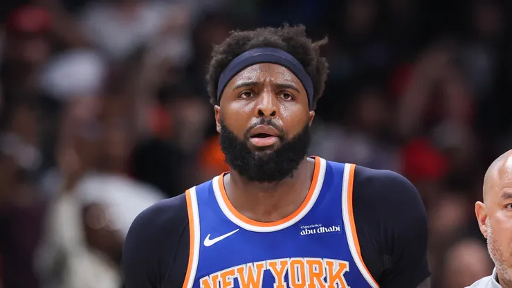 Mitchell Robinson #23 of the New York Knicks.